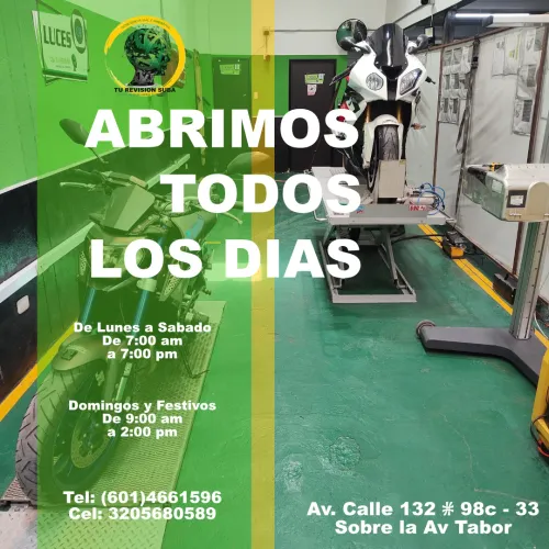 Horario de atención sede Suba